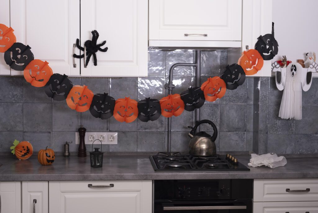halloween decorations kitchen